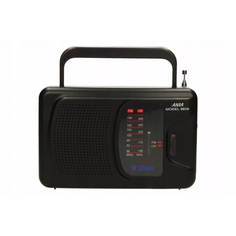 Pārnēsājams radio FM/LW Eltra Ania ar tīkla un bateriju barošanu