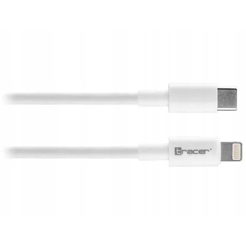 USB Type-C uz Lightning kabelis TRACER 47169, 1 m, vīrietis-vīrietis