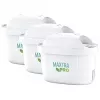 Ūdens filtra kasetne BRITA Maxtra+ Pure Performance, technopolimērs, 150 L tilpums, 3 gab.