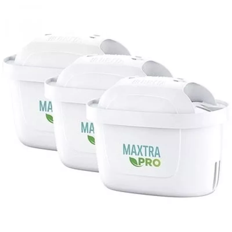 Ūdens filtra kasetne BRITA Maxtra+ Pure Performance, technopolimērs, 150 L tilpums, 3 gab.