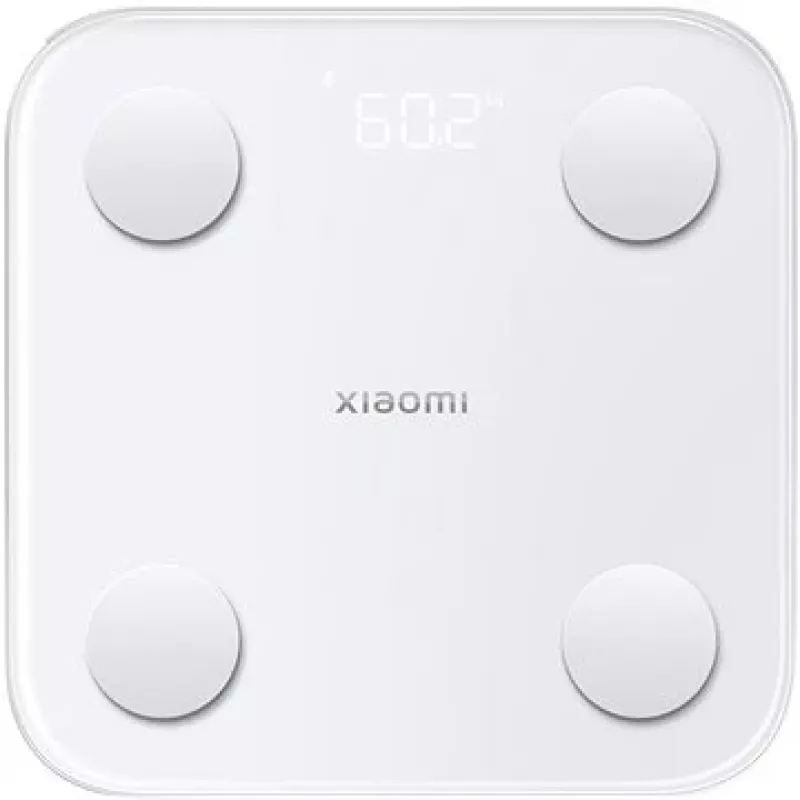 Xiaomi S400 Baltas kvadrātveida elektroniskie personīgie svari
