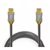 HDMI kabelis IBOX HD08 2 m, HDMI Type A vīriešu–vīriešu, HDMI 2.1, sudraba