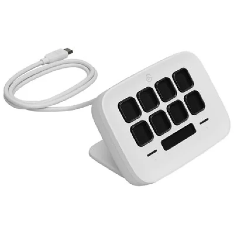 Elgato Stream Deck Neo 10-pogu programmējams kontrolieris Balts