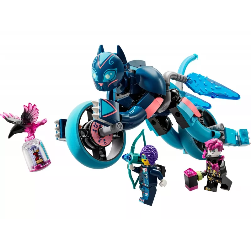 LEGO DREAMZzz Zoey’s Cat Motorcycle Bike Būvēšanas Rotaļlieta 71479