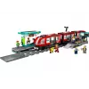 LEGO City tramvajs un stacija – būvējams komplekts bērniem no 7 gadiem