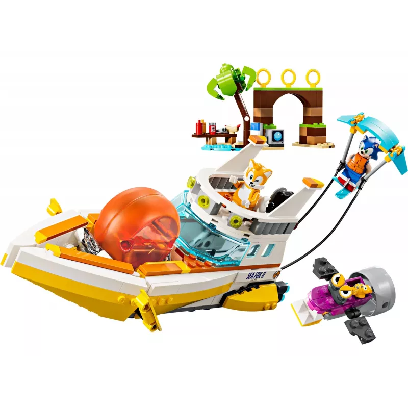LEGO Sonic the Hedgehog Tails’ piedzīvojumu laivas komplekts 76997