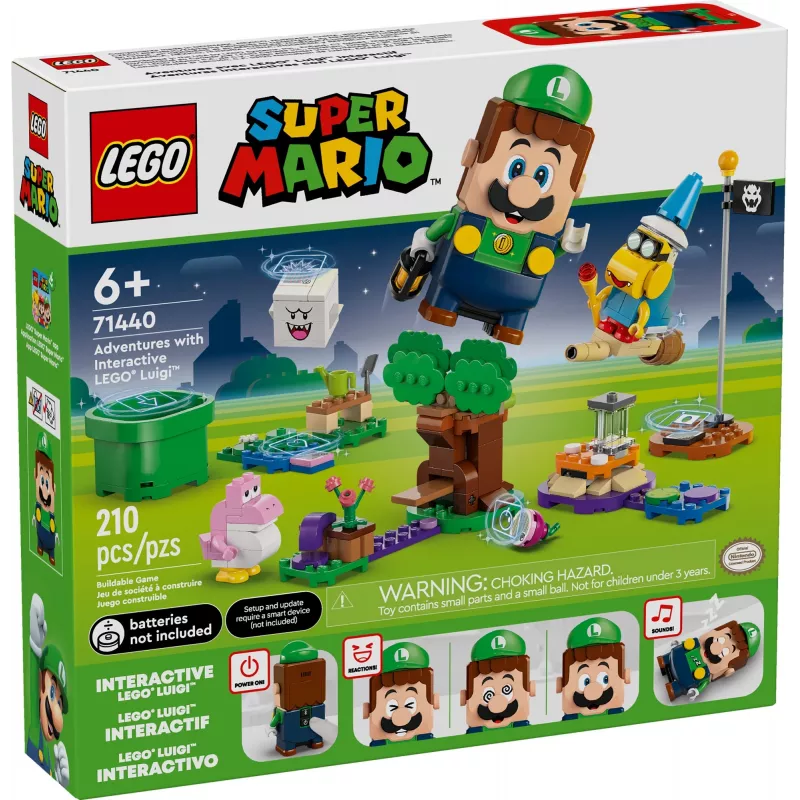 Konstruktors LEGO 71440 Super Mario interaktīvā Luidži figūra