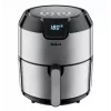 Tefal Easy Fry EY401D 4.2 L 1500 W Karstā gaisa fritieris Melns, Nerūsējošais tērauds