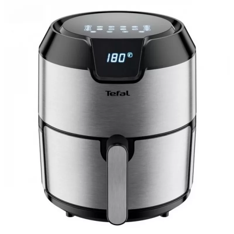 Tefal Easy Fry EY401D 4.2 L 1500 W Karstā gaisa fritieris Melns, Nerūsējošais tērauds