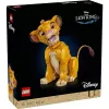 LEGO Disney Jaunais Simba — Karalis Lauva Kolekcionējama Dzīvnieka Figūras Būvēšanas Komplekts Pieaugušajiem