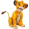 LEGO Disney Jaunais Simba — Karalis Lauva Kolekcionējama Dzīvnieka Figūras Būvēšanas Komplekts Pieaugušajiem