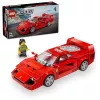 LEGO Speed Champions Ferrari F40 Supercar būvējams auto modelis bērniem no 9 gadiem ar šofera minifigūru