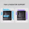 Antec 0-761345-10133-2 Datora korpuss MIDI Tower Melns Koka