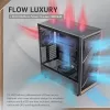 Antec 0-761345-10133-2 Datora korpuss MIDI Tower Melns Koka