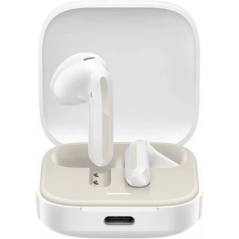 Xiaomi Redmi Buds 6 Active BHR8391GL True Wireless austiņas ausīs, Bluetooth 5.4, IPX4, darbības rādiuss līdz 10 m, baltas