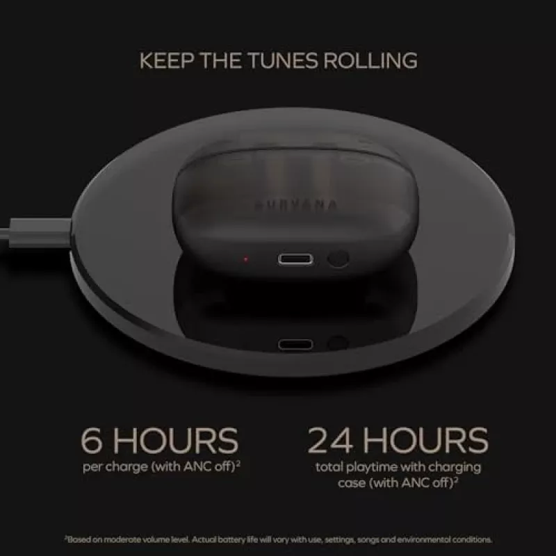 Creative Aurvana Ace 2 iebūvējamas Bluetooth austiņas Melnas