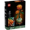 LEGO Icons Krizantēmas ziedu būvēšanas komplekts pieaugušajiem, mākslīgais augs, dāvana