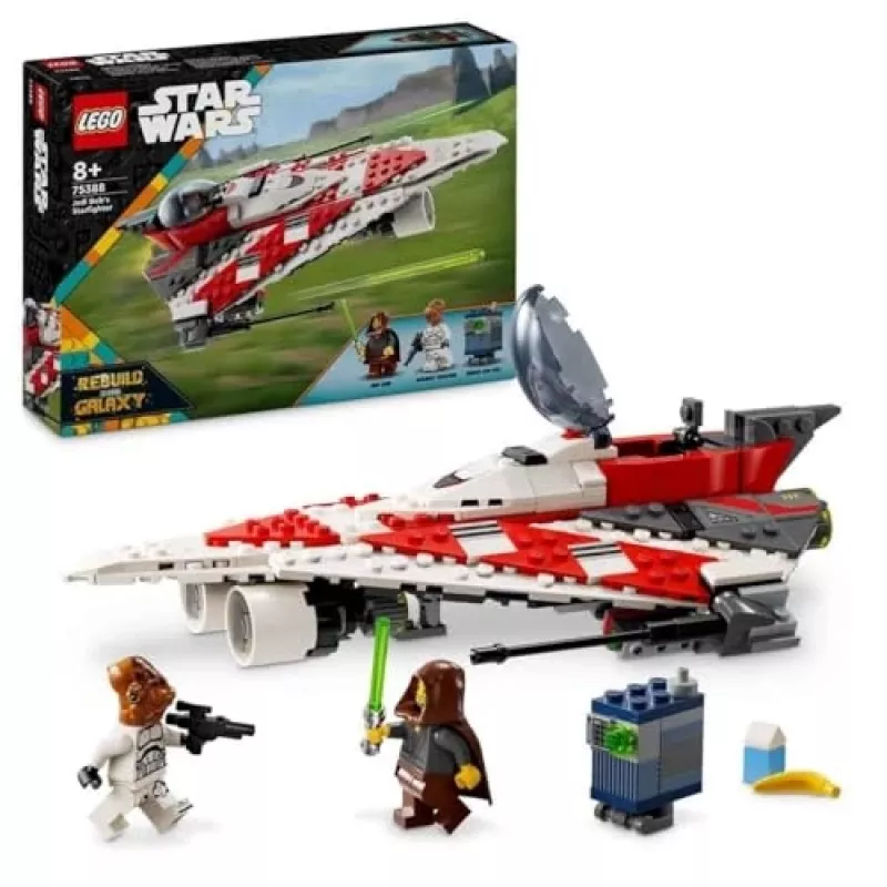 LEGO Star Wars Jedi Bob's zvaigžņu iznīcinātāja būvēšanas komplekts 75388