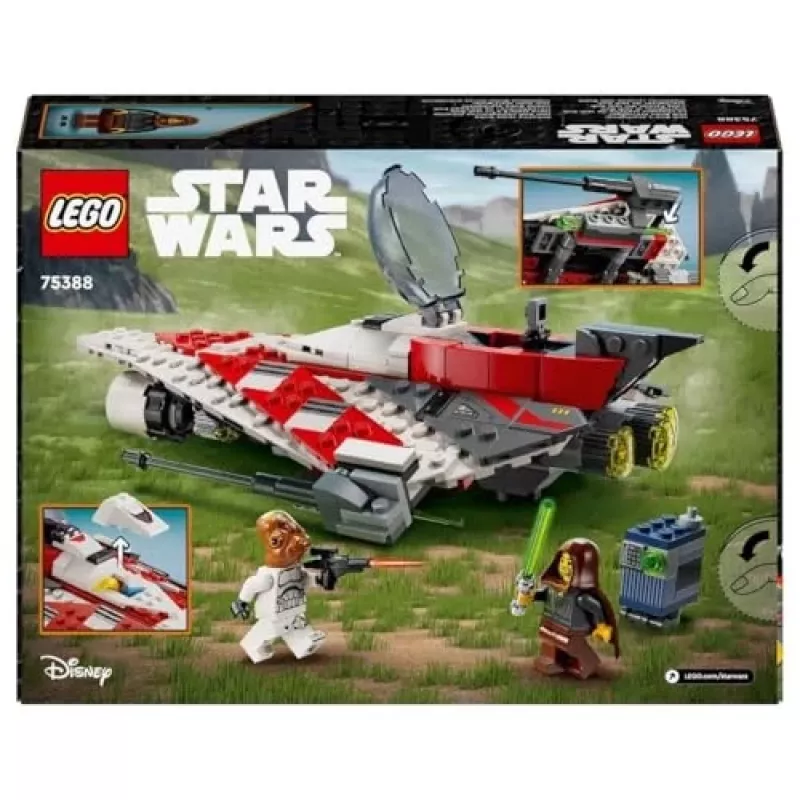 LEGO Star Wars Jedi Bob's zvaigžņu iznīcinātāja būvēšanas komplekts 75388