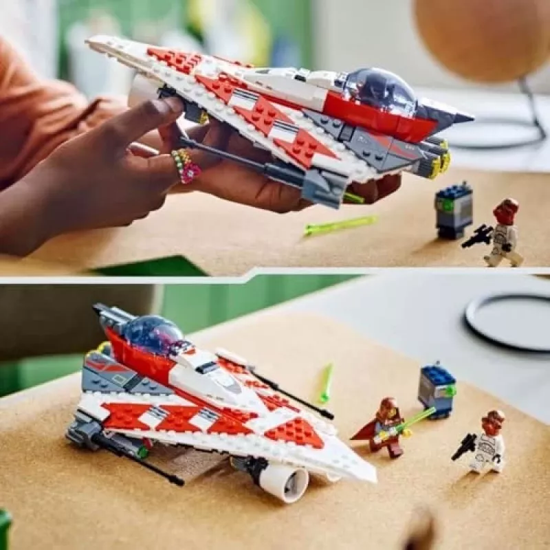 LEGO Star Wars Jedi Bob's zvaigžņu iznīcinātāja būvēšanas komplekts 75388