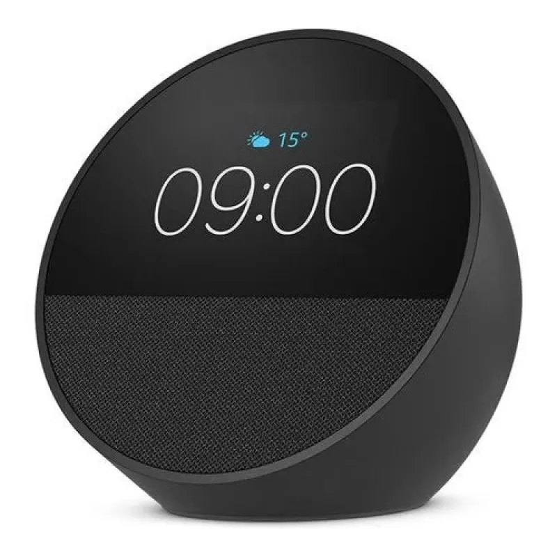 Amazon Echo Spot (2024), melns (B0C2S2J7JP)