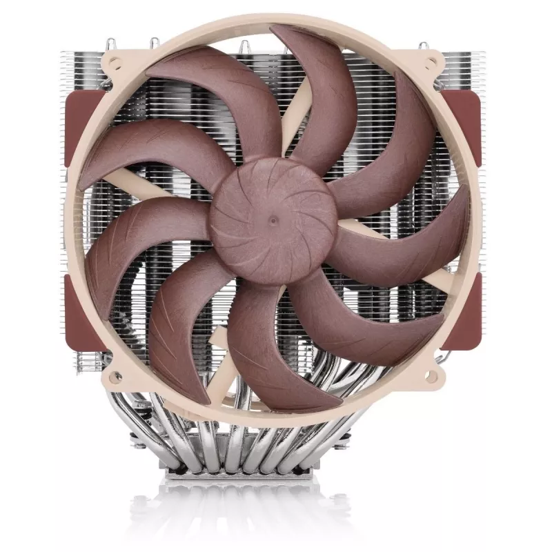 Gaisa dzesētājs Noctua NH-D15 G2 — divu ventilatoru 140 mm CPU dzesētājs, varš, 12 V, 1500 RPM max, saderīgs ar LGA 1150/1151/1155/1156/1200/1700 un AM4/AM5