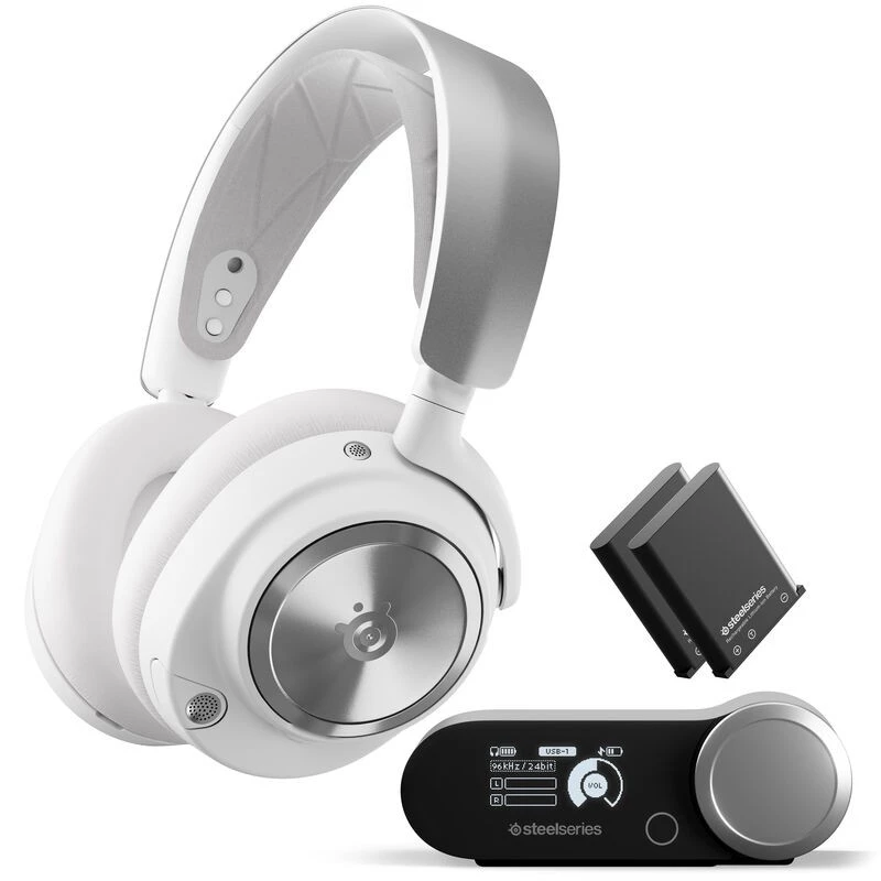 Steelseries Arctis Nova Pro bezvadu austiņas PC un PlayStation