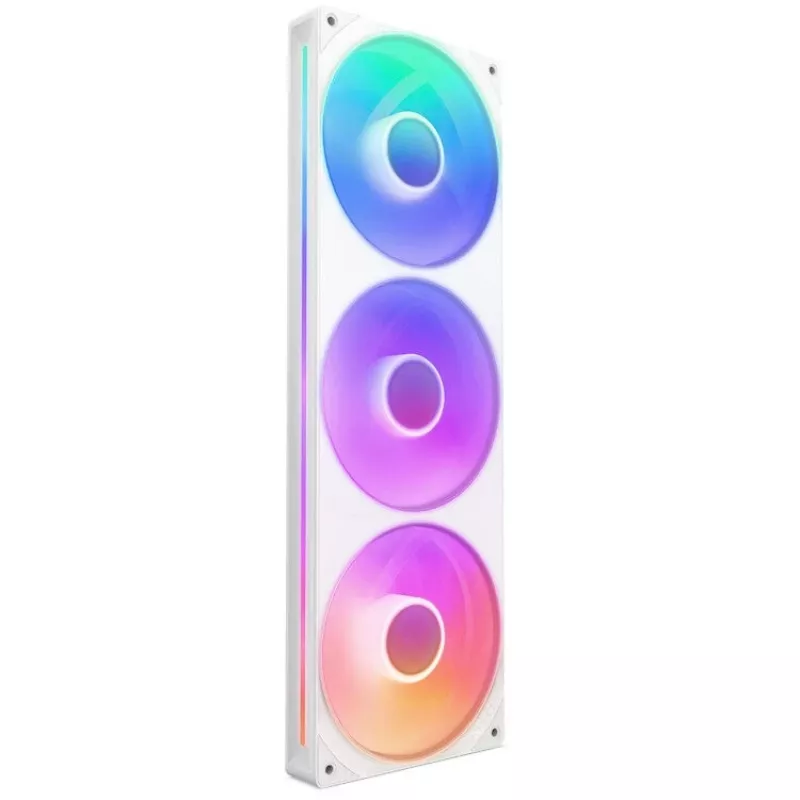 NZXT F360 RGB Core 120mm ARGB 3 komplekts Balts