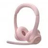 Logitech 981-001412 bezvadu austiņas/headset Galvas saite Birojs/Zvanu centrs Bluetooth Roza