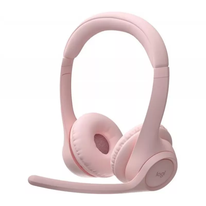 Logitech 981-001412 bezvadu austiņas/headset Galvas saite Birojs/Zvanu centrs Bluetooth Roza