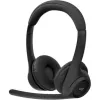 Logitech Zone 305 UC (981-001453) bezvadu austiņas ar mikrofonu – Bluetooth, uzliekamas uz ausīm, ar galvas stīpu, uztvērējs komplektā, automašīnai / mājas birojam, melnā krāsā