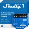 Shelly 1 Gen3 viedais releja slēdzis ar sauso kontaktu 16A, WiFi