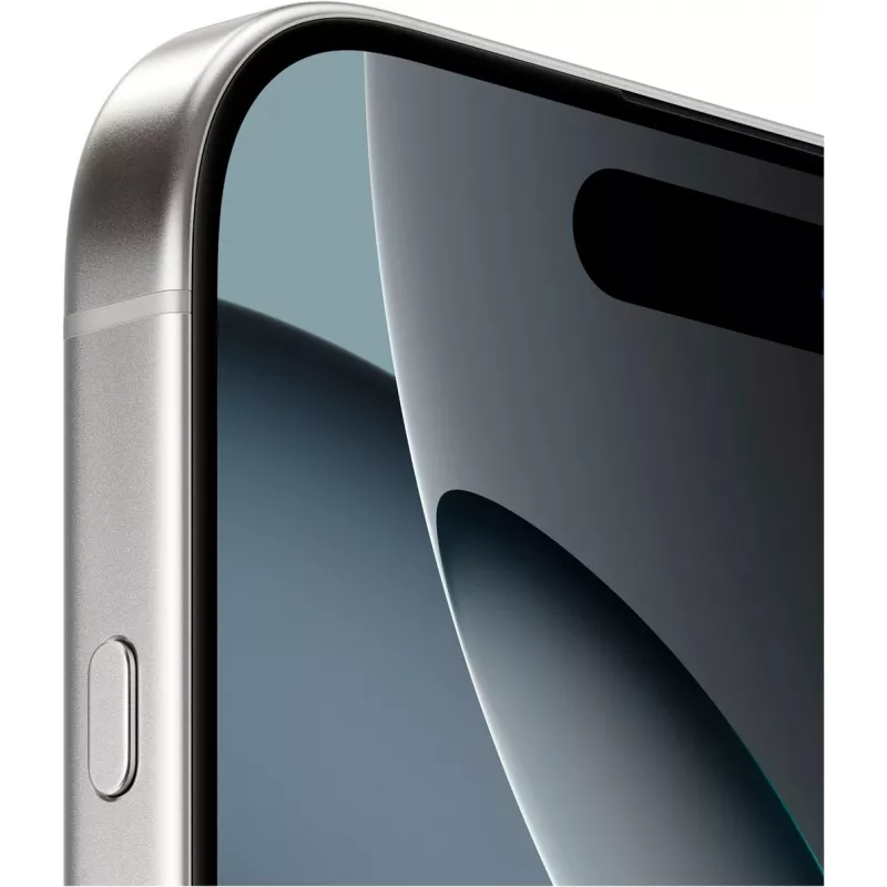 Apple iPhone 16 Pro Max 5G mobilais tālrunis ar 1 TB atmiņu, 6,9 collu OLED ekrāns 2868 x 1320 120 Hz, divas SIM, baltā titāna krāsā