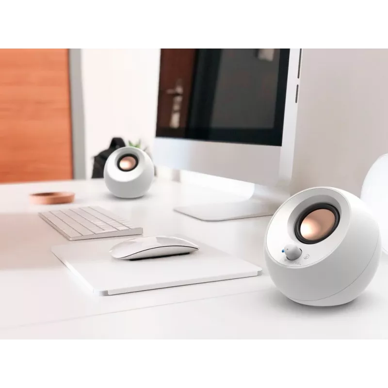 Creative Labs Pebble V3 Baltie Vadu un Bezvadu Skaļruņi 10 W