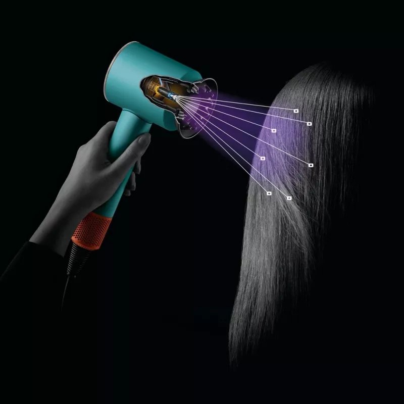 Dyson Supersonic matu žāvētājs Nural Strawberry Brown, 1600W, 3 ātruma režīmi