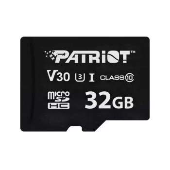 Atmiņas karte PATRIOT VX Series 32GB MicroSDXC V30 Class 10 UHS-I U3 4K UHD (PSF32GVX31MCH)