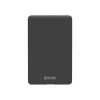 Ārējais HDD/SSD korpuss SAVIO AK-65 Melns 2.5 collu SATA USB 3.0 5 Gbit/s Micro-USB