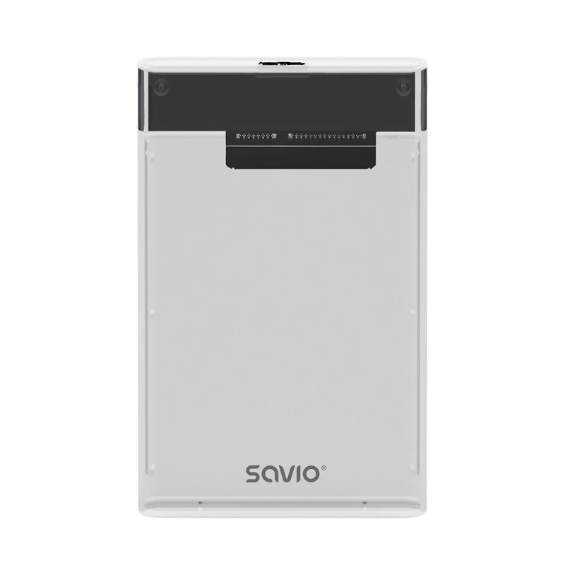 Ārējais korpuss HDD/SSD Savio AK-66 2.5 inch SATA USB