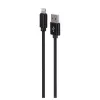 Lightning uz USB-A kabelis GEMBIRD CCDB-MUSB2B-AMLM-6 — 1,8 m, USB 2.0, 2,1 A, melns