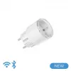 Viedā kontaktligzda Shelly Plug S Gen3 — Wi‑Fi viedais spraudnis ar enerģijas monitoringu, F tips, 110–230 V, 2500 W, balts