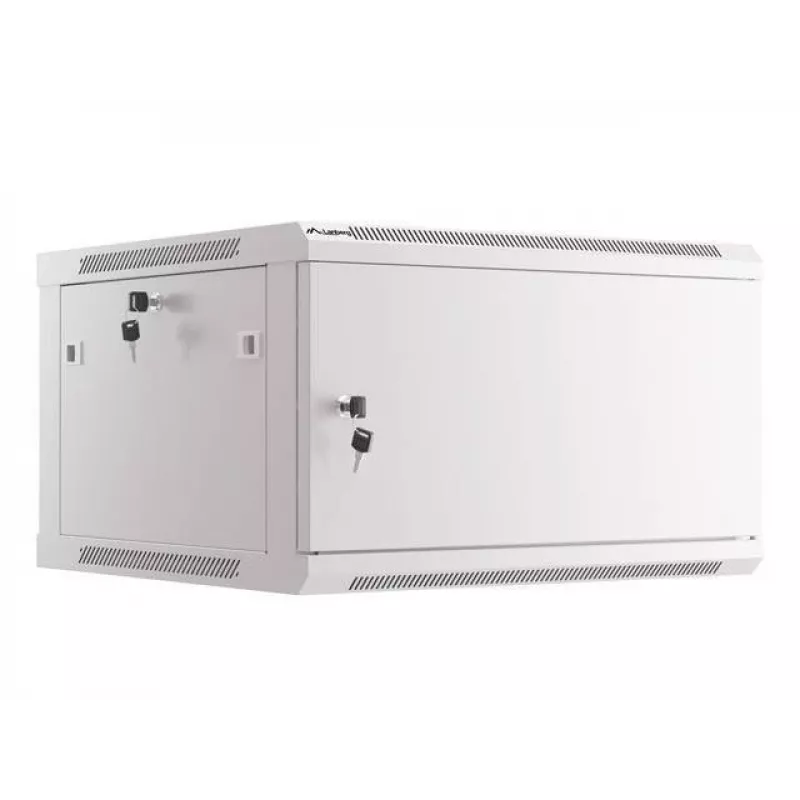 Sienas stiprinājuma skapis Lanberg WF01-6606-00S 6U Pelēks 60 kg