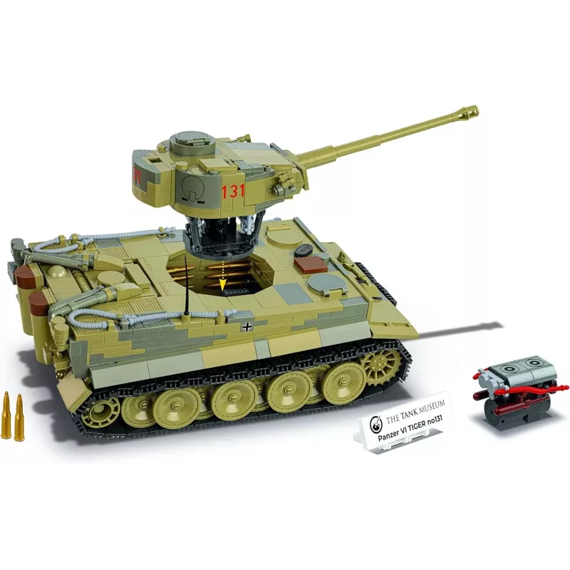 Būvkomplekts COBI Panzer VI Tiger nr.131 1275 gabali