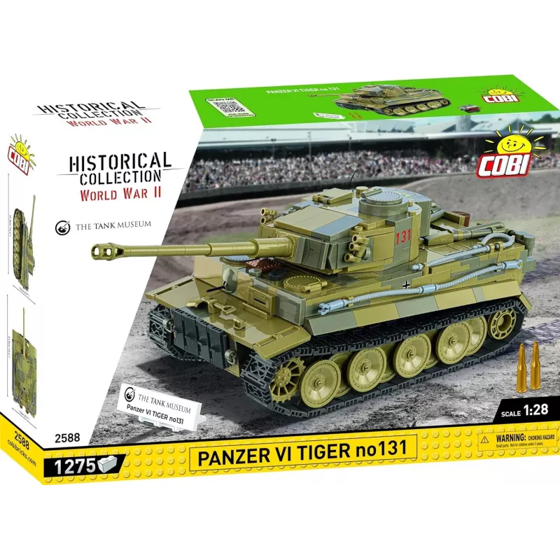 Būvkomplekts COBI Panzer VI Tiger nr.131 1275 gabali