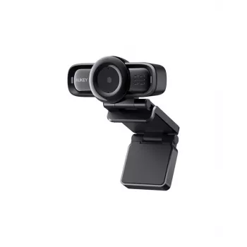 Aukey PC-LM3 Stream Series automātiskā fokusēšana Full HD tīmekļa kamera ar 1/3-CMOS sensoru melna