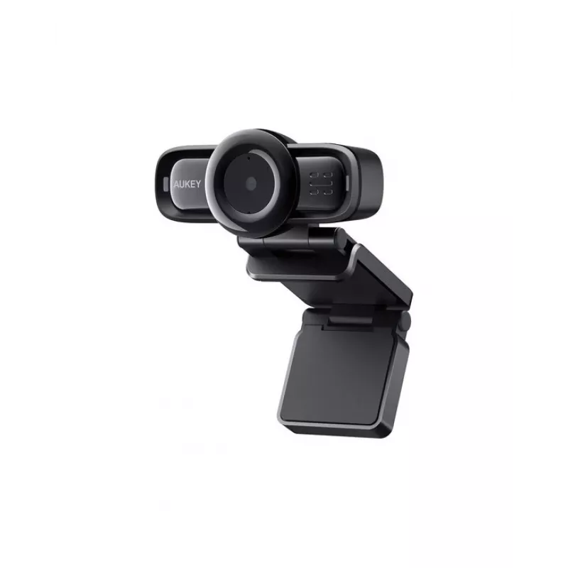 Aukey PC-LM3 Stream Series automātiskā fokusēšana Full HD tīmekļa kamera ar 1/3-CMOS sensoru melna