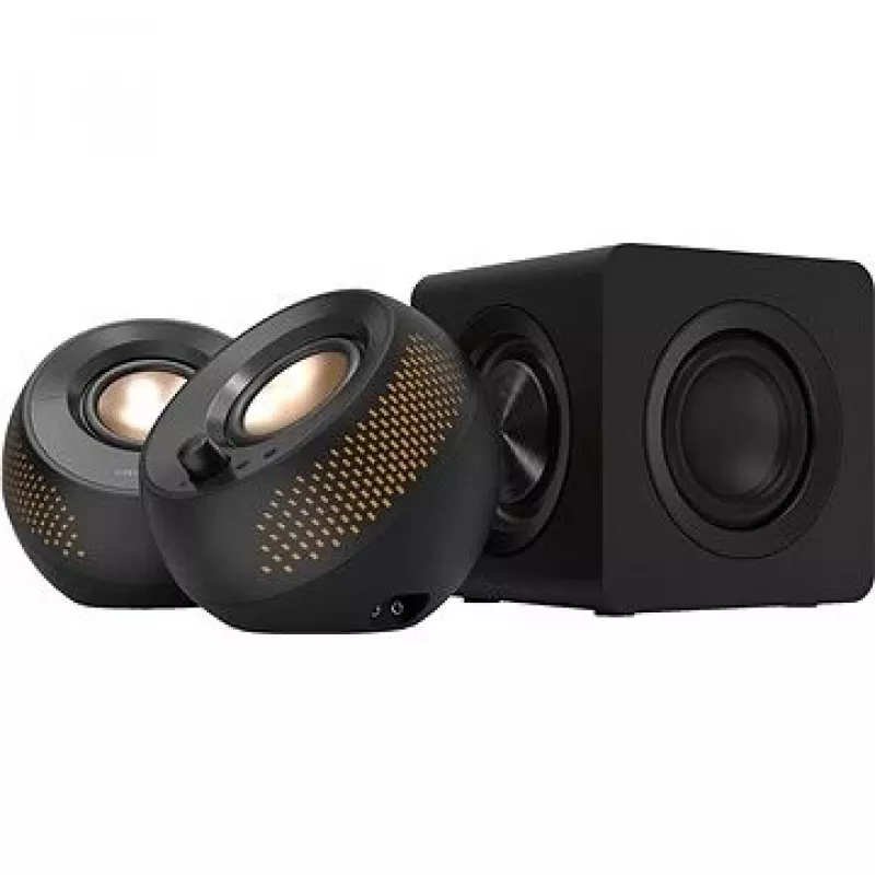 Skaļruņu komplekts Creative Pebble X Plus 30 W Melns 2.1 kanāli Bluetooth