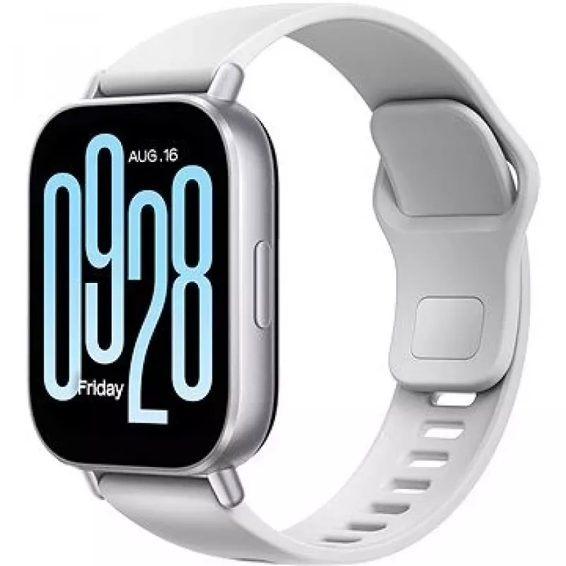 Viedpulkstenis Xiaomi Redmi Watch 5 Active — 2 collu LCD, 320×385, 470 mAh, sudraba, TPU siksniņa, 42.2 g