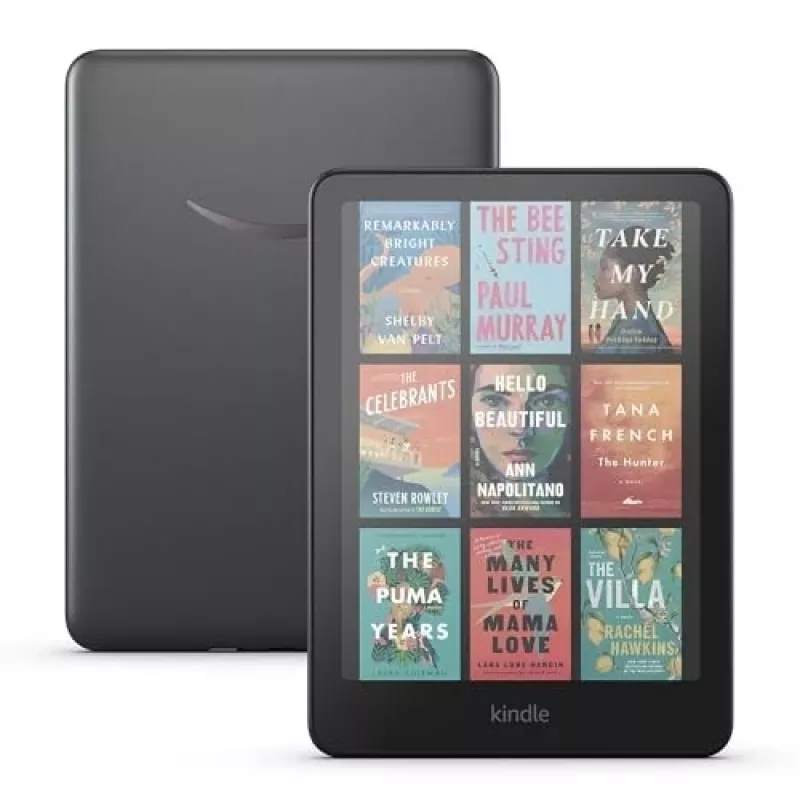 Amazon Kindle Colorsoft Signature Edition (2024) e-grāmatu lasītājs 7 collu, 32 GB, Wi-Fi, bezvadu uzlāde, Metallic Black