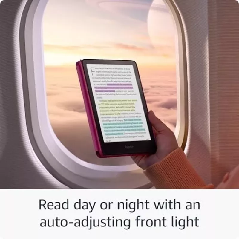 Amazon Kindle Colorsoft Signature Edition (2024) e-grāmatu lasītājs 7 collu, 32 GB, Wi-Fi, bezvadu uzlāde, Metallic Black