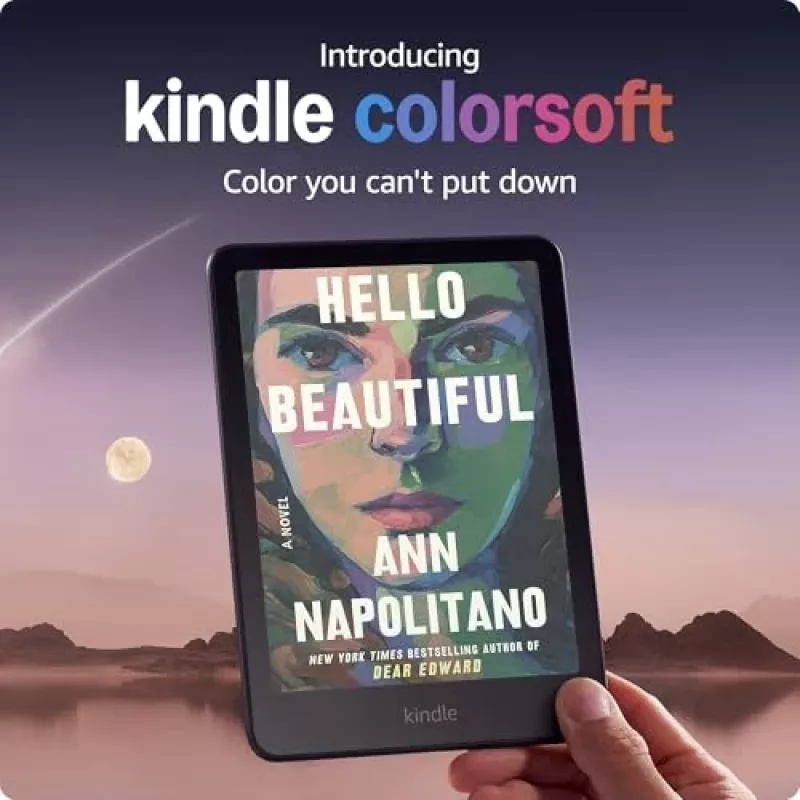 Amazon Kindle Colorsoft Signature Edition (2024) e-grāmatu lasītājs 7 collu, 32 GB, Wi-Fi, bezvadu uzlāde, Metallic Black